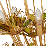 Люстра золотого цвета в форме цветка Hanging Flowers варинант исполнения - 1 | Loft Concept в Санкт-петербурге