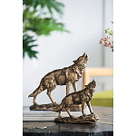 Фигурка Волк Gold варинант исполнения - 6 | Loft Concept в Санкт-петербурге