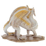 Декоративная статуэтка Дракон Dragon Beige Gold Statuette варинант исполнения - 3 | Loft Concept в Санкт-петербурге