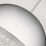 Подвесной светильник со сферическим плафоном из акрила с циркониевыми вкраплениями Kichler варинант исполнения - 6 | Loft Concept в Санкт-петербурге