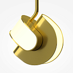 Подвесной светильник в цвете Латунь Levix варинант исполнения - 3 | Loft Concept в Санкт-петербурге