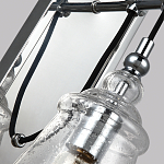 Бра с плафоном в форме колокола из прозрачного стекла с пузырьками Feiss варинант исполнения - 2 | Loft Concept в Санкт-петербурге