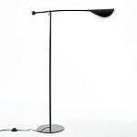 Торшер с поворотным плафоном Aracea Black Floor Lamp варинант исполнения - 4 | Loft Concept в Санкт-петербурге