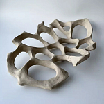 Блюдо «Бежевый коралл» варинант исполнения - 1 | Loft Concept в Санкт-петербурге