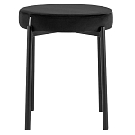 Табурет с мягким круглым сиденьем RIO Black варинант исполнения - 2 | Loft Concept в Санкт-петербурге