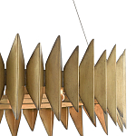 Люстра круглая с фактурным абажуром Graduated Heights варинант исполнения - 1 | Loft Concept в Санкт-петербурге