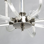 Люстра с 8-ю лампами и гранеными стеклянными плафонами Prism Gala варинант исполнения - 11 | Loft Concept в Санкт-петербурге