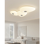 Потолочный светильник с тремя овальными матовыми плафонами TRIDalmen варинант исполнения - 3 | Loft Concept в Санкт-петербурге