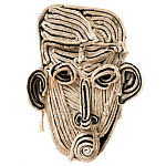 Арт-Объект из нитей Черно-Белый портрет Joana Schneider  варинант исполнения - 4 | Loft Concept в Санкт-петербурге