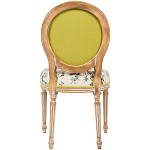 Стул из массива бука с изображением птиц и цветов Beige Green Chinoiserie Garden Chair варинант исполнения - 2 | Loft Concept в Санкт-петербурге