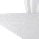 Люстра светодиодная белая геометрической формы с рифленым плафоном White Geometric Lamps варинант исполнения - 3 | Loft Concept в Санкт-петербурге