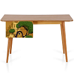 Письменный стол с принтом на ящиках Elise Desk варинант исполнения - 2 | Loft Concept в Санкт-петербурге