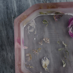 Шкатулка из эпоксидной смолы с цветами розовая Epoxy Resin Square Box Pink варинант исполнения - 7 | Loft Concept в Санкт-петербурге