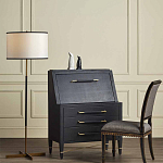 Торшер с тканевым абажуром в форме цилиндра Pinwheel Shape Base варинант исполнения - 5 | Loft Concept в Санкт-петербурге