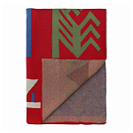 Плед хлопковый по мотивам чувашских орнаментов Ural and Siberian Patterns варинант исполнения - 2 | Loft Concept в Санкт-петербурге