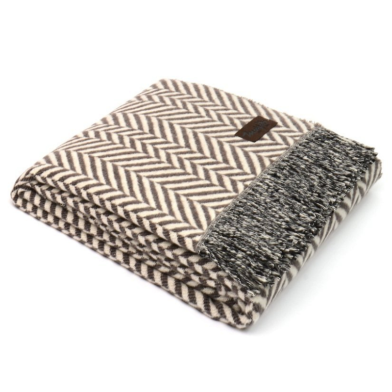 Плед PALLADIO 0002 Marzotto Бежевый в Санкт-петербурге | Loft Concept 