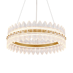 Люстра круглая с декоративными элементами в виде лепестков Round Light Flashing варинант исполнения - 1 | Loft Concept в Санкт-петербурге