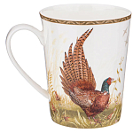 Кружка из фарфора с изображением фазанов 480 мл Hunting Porcelain Collection варинант исполнения - 1 | Loft Concept в Санкт-петербурге