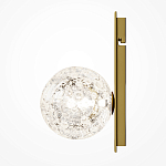 Бра с плафоном из прозрачного стекла с пузырьками воздуха Effervia варинант исполнения - 2 | Loft Concept в Санкт-петербурге