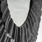 Зеркало в фактурной черной раме в современном стиле Black Maelstrom варинант исполнения - 3 | Loft Concept в Санкт-петербурге