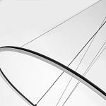 Светодиодная люстра Black LED Circle and Ball Lamp варинант исполнения - 4 | Loft Concept в Санкт-петербурге