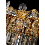 Бра с декоративными элементами в виде крупных хрустальных цветов Palace Gardens варинант исполнения - 3 | Loft Concept в Санкт-петербурге