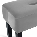 Мягкий  пуф на черных ножках Winton Pouf варинант исполнения - 26 | Loft Concept в Санкт-петербурге