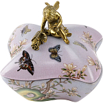 Фарфоровая шкатулка Butterflies and an angel варинант исполнения - 1 | Loft Concept в Санкт-петербурге