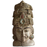 Арт-объект на стену Маска из массива акации Acacia Mask варинант исполнения - 2 | Loft Concept в Санкт-петербурге