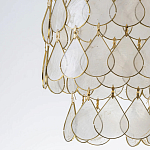 Подвесной светильник с декором из натуральной морской ракушки Iridescent Light варинант исполнения - 9 | Loft Concept в Санкт-петербурге