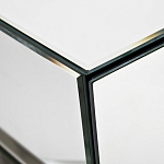 Тумбочка зеркальная с ящиком Mirror Chrome Cabinet варинант исполнения - 3 | Loft Concept в Санкт-петербурге