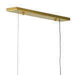 Люстра прямоугольная с белыми цилиндрическими абажурами White Ribbon варинант исполнения - 3 | Loft Concept в Санкт-петербурге