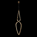 Подвесной светильник обрамленный элементами в виде кристаллов Smooth Shine варинант исполнения - 1 | Loft Concept в Санкт-петербурге