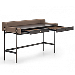 Письменный стол прямоугольный с 2-мя выдвижными ящиками Bristol варинант исполнения - 1 | Loft Concept в Санкт-петербурге