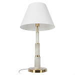 Настольная лампа с белым конусовидным абажуром More Tender варинант исполнения - 3 | Loft Concept в Санкт-петербурге