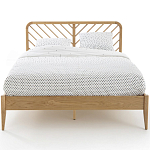 Кровать из массива дуба Reyer Oak Bed варинант исполнения - 2 | Loft Concept в Санкт-петербурге