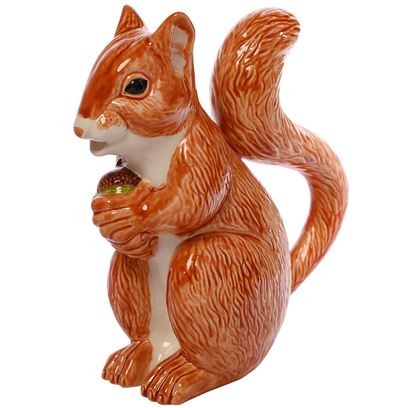 Ваза в виде белки Squirrel Vase Оранжевый Бежевый в Санкт-петербурге | Loft Concept 