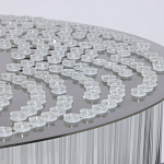 Люстра круглая с прозрачными стеклянными трубками Nembus варинант исполнения - 10 | Loft Concept в Санкт-петербурге