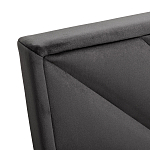 Кровать серая с подъемным механизмом Adelaide варинант исполнения - 3 | Loft Concept в Санкт-петербурге