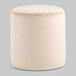Пуф Alice Poof Beige Бежевый велюр варинант исполнения - 5 | Loft Concept в Санкт-петербурге