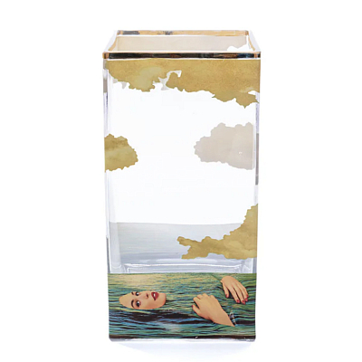 Стеклянная ваза SELETTI Seagirl Big 