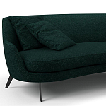 Мебельная ткань Шенилл темно-зеленый цвет 138 см T4-36 варинант исполнения - 5 | Loft Concept в Санкт-петербурге