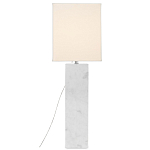 Настольная лампа на прямоугольном корпусе с тканевым абажуром One Piece Support варинант исполнения - 3 | Loft Concept в Санкт-петербурге