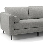 Мебельная ткань Шенилл серый цвет 138 см T4-29 варинант исполнения - 5 | Loft Concept в Санкт-петербурге