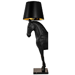 Horse Statue Floor Lamp Большой светильник Черная Лошадь варинант исполнения - 7 | Loft Concept в Санкт-петербурге