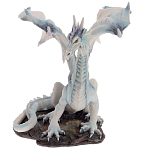 Декоративная статуэтка Белый Дракон Dragon White Statuette варинант исполнения - 4 | Loft Concept в Санкт-петербурге
