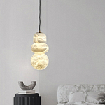 Подвесной светильник с фигурными плафонами Stone Triad варинант исполнения - 7 | Loft Concept в Санкт-петербурге