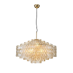 Люстра многоярусная с декором из натуральной морской ракушки Iridescent Light варинант исполнения - 10 | Loft Concept в Санкт-петербурге