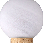 Бра цилиндрической формы с 2-мя плафонами белого цвета Marble Glow варинант исполнения - 4 | Loft Concept в Санкт-петербурге