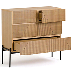 Комод с геометрическим рисунком на ящиках Anders Light Wood варинант исполнения - 4 | Loft Concept в Санкт-петербурге